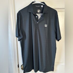 Kings Creek Apparel Black and White Polo Shirt